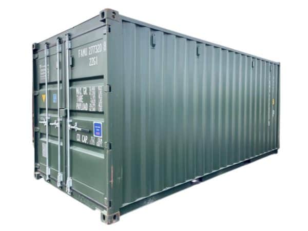 used 20ft standard shipping container product image.